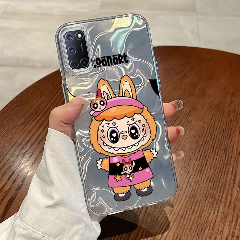 Casing Hp OPPO A52 OPPO A72 OPPO A92 Case Casing Pola anime jelek HP Kasing Kasus ponsel transparan 