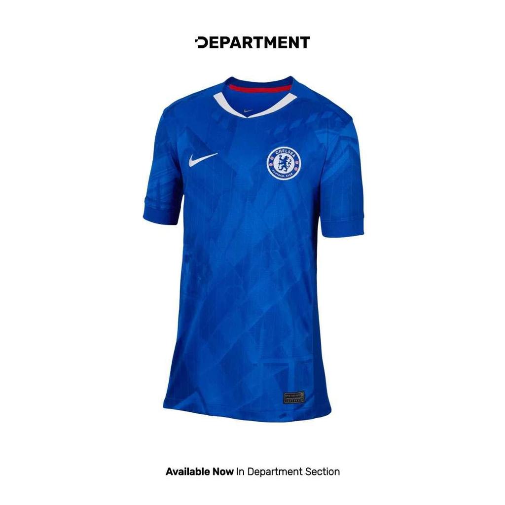 NIKE CHELSEA F.C. 25/26 STADIUM HOME BIG KIDS HJ5285496 Jersey Bola Anak ORIGINAL