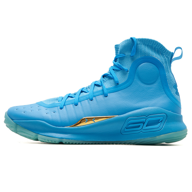 Under Armour Men'S Basketball Shoes Curry 4 Retro Practical Training Shoes On-Court Competition