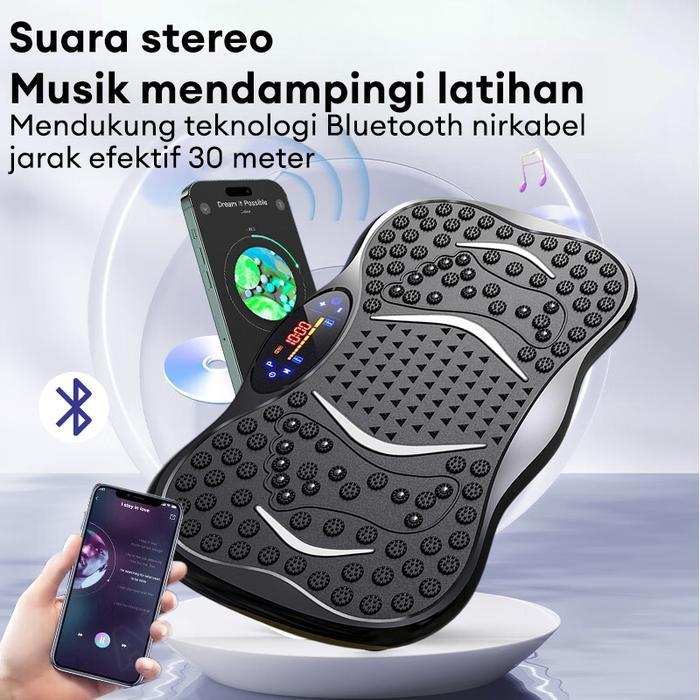 Harga kejutanBody SlimmerAlat Pelangsing Olahraga Massager Pijat Getar Perut MY-HI Body Slimmer Alat