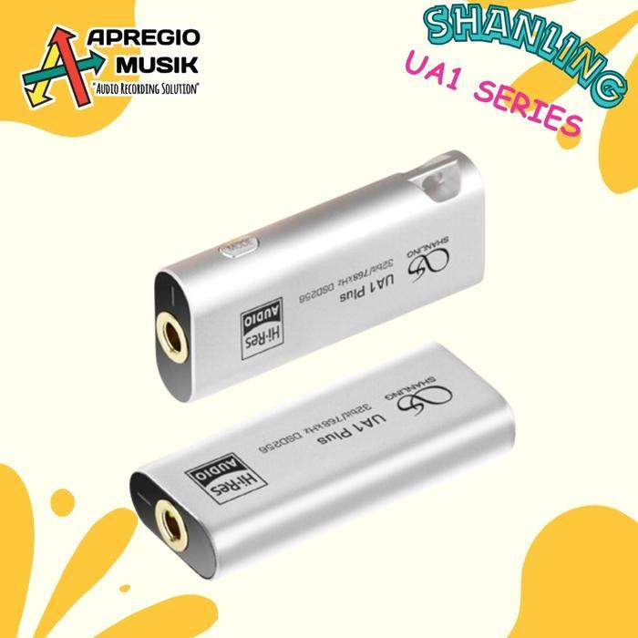 Khusus Instan/Sameday Shanling Ua1 Plus Ua1+ Ua1S Ua1 S Portable Usb Type C Dac & Amplifier
