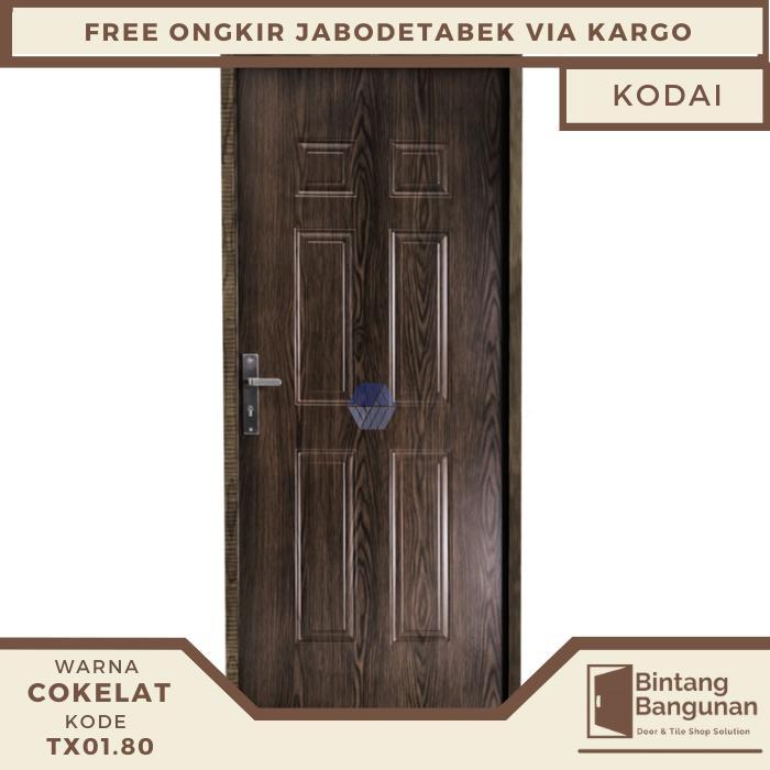 Pintu Utama Pintu Kamar Baja Kodai TX01.80 - 80x206