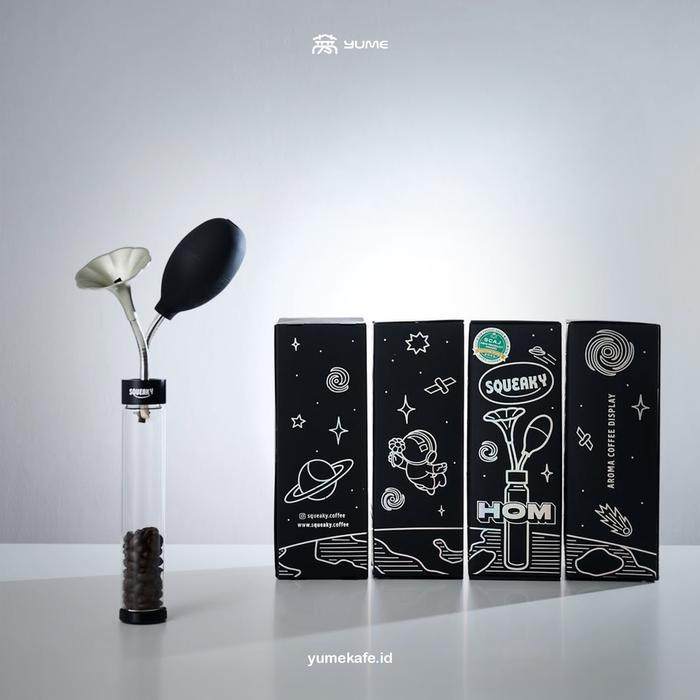 Okravimas - Squeaky Coffee Hom Tall Aroma Coffee Display Transparan Yume