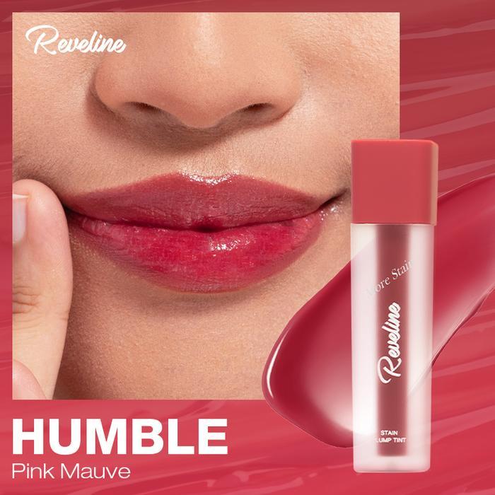 bde1- Reveline Liptint Ombre Humble + Friendly, 2 Pcs (3,5Ml) Stain Plump Tint Purefect