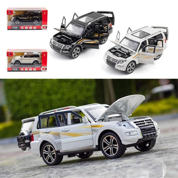 Diecast Miniatur Mobil Mainan Mobil Pajero 1:32 Diecast Pajero Sport Kode 745
