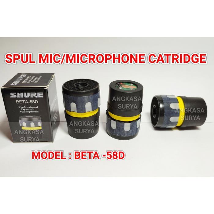 Promo Spul Mic SHURE BETA58 BETA 58/ Microphone Catridge Spull Spool Mik