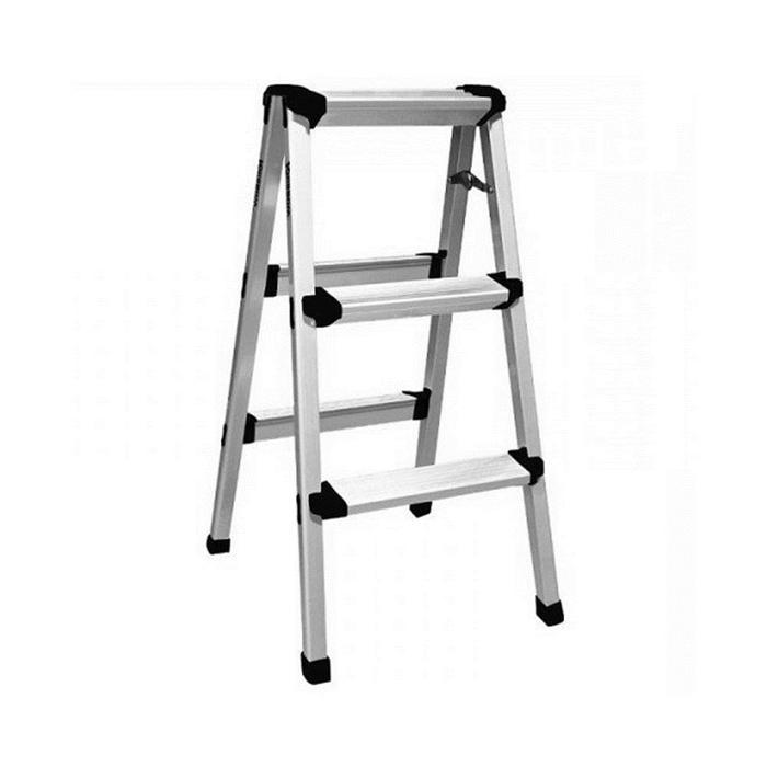 Krisbow Tangga Lipat Aluminium Tanpa Pegangan 3 Step