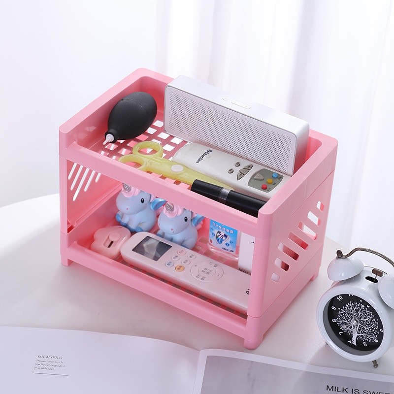 Rak Serbaguna Portable Murah / Meja Plastik Kosmetik Mini / Rak meja kecil multifungsi