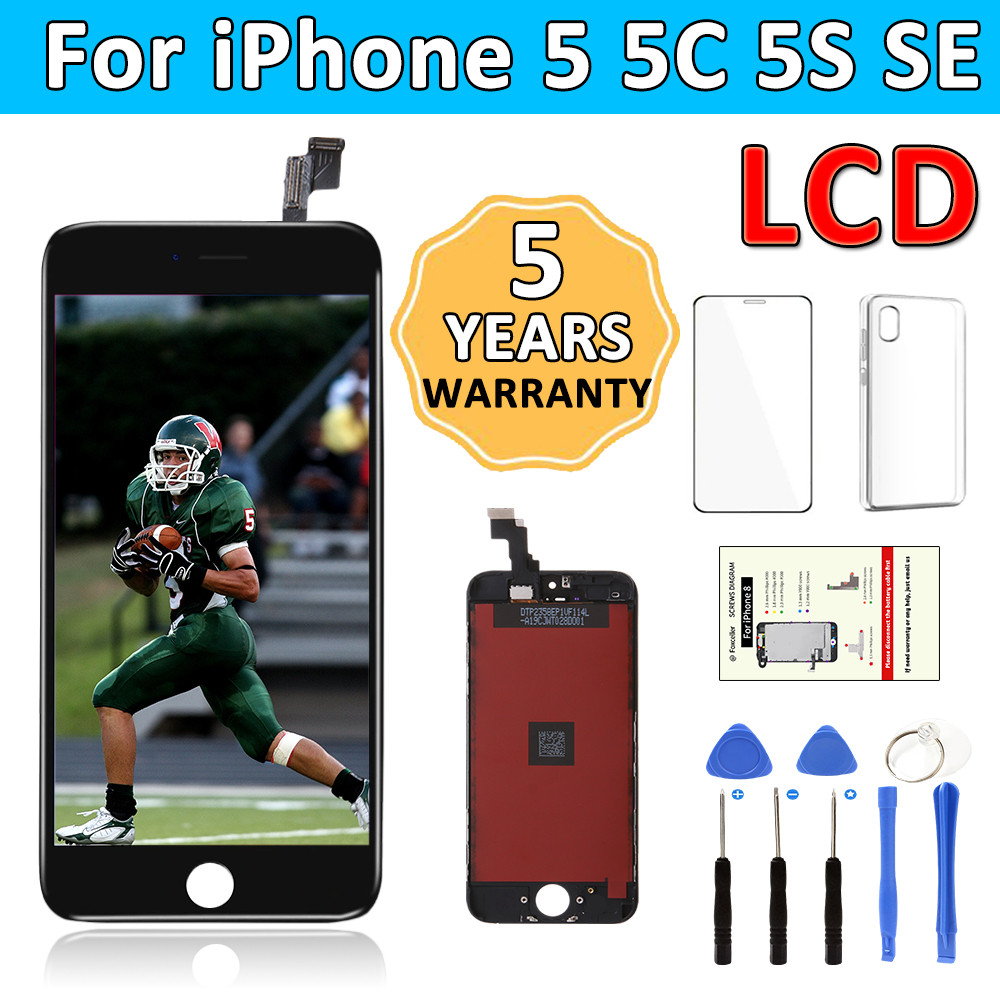 Lcd Screen For Iphone 5 5S 5C Se 2016 Display Replacement Touch Digitizer Lcd Module Monitor Repair