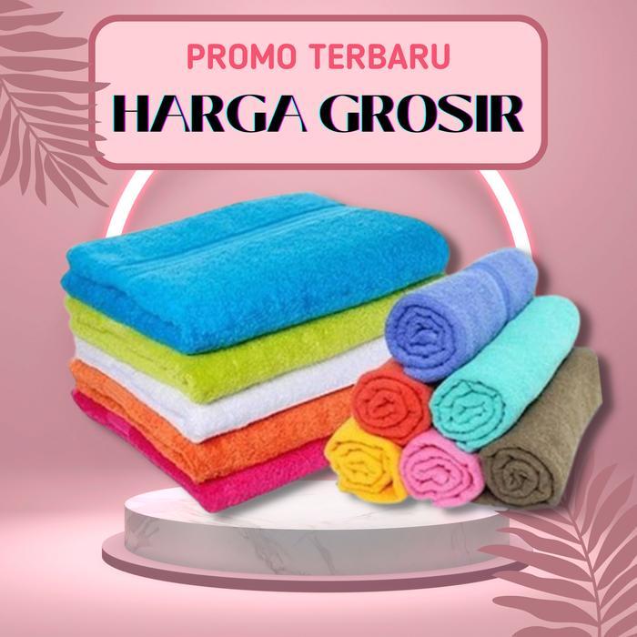 Promo Handuk Mandi Mutia Polos 50 x 100 cm