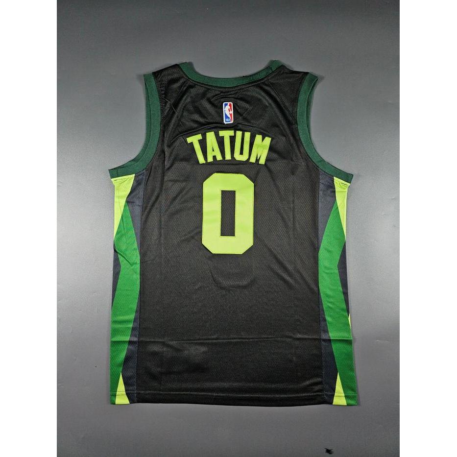 BORDIR Baju Jersey Basket Swingman Jayson Tatum Boston Celtics City Edition 2025 #0