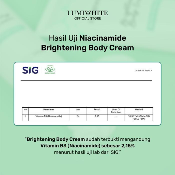 75r2- Lumiwhite - Brightening Body Cream Lotion With Stem Cell 150Ml