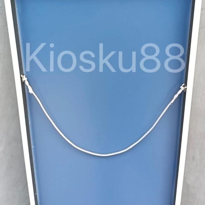 Standing Mirror Cermin Standing Cermin Full Body Oval Frameless Full Body Cermin Badan Premium