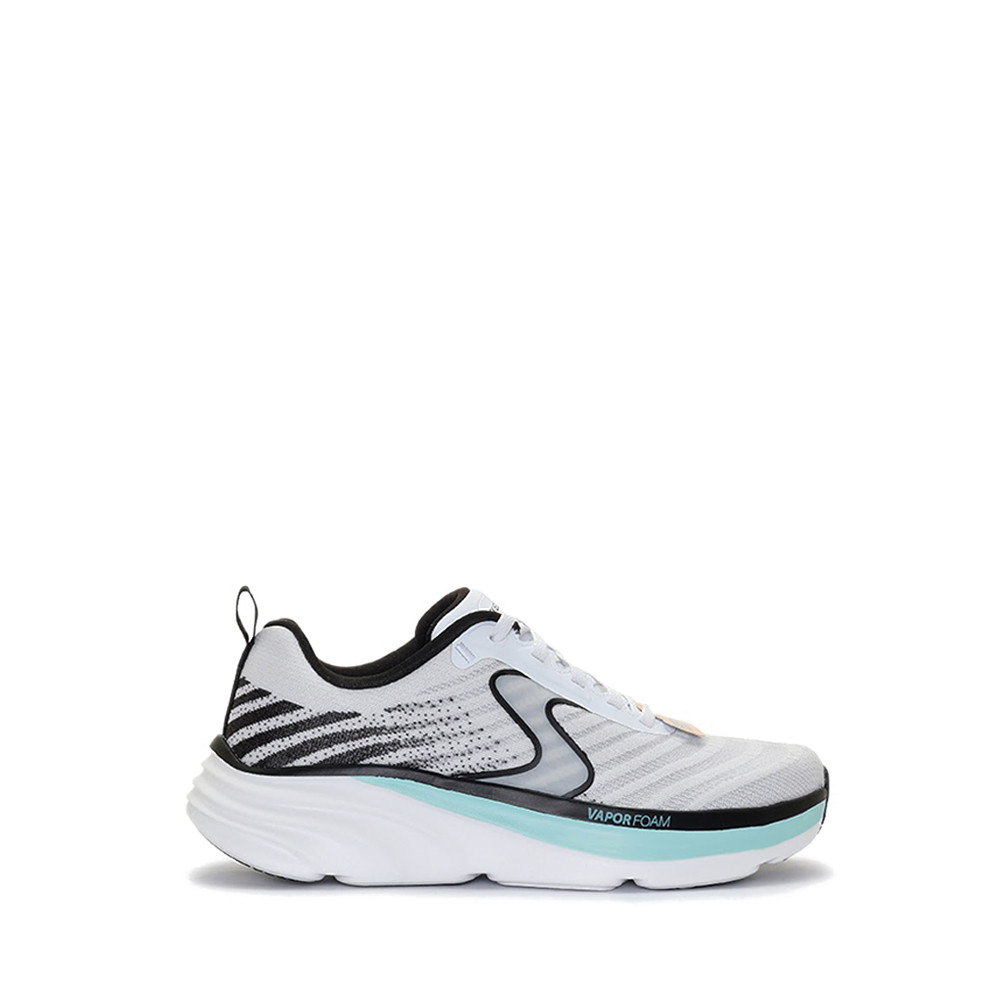 SEPATU FITNES PRIA SKECHERS SPORT DLUX VAPOR WHITE ( SKE233062WBK ) 100% ORIGINAL RESMI