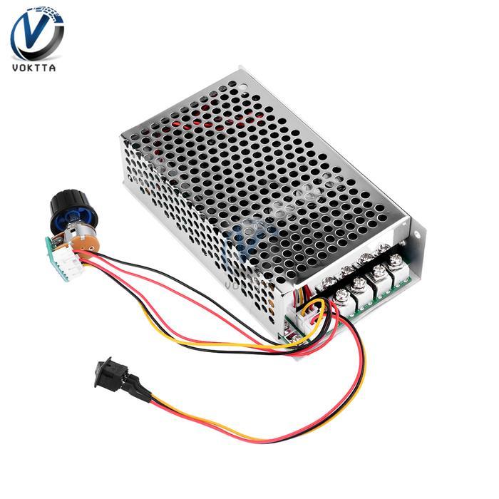 Dc10-50V 100A Pwm Motor Speed Controller 3000W Adjustable Speed Dc Motor Driver Board Programmable
