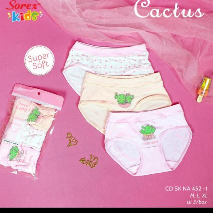 (NYAMAN) MMN CD CELANA DALAM SEGITIGA ANAK PEREMPUAN SOREX KIDS GIRL 452 SUPERSOFT BAHAN LEMBUT