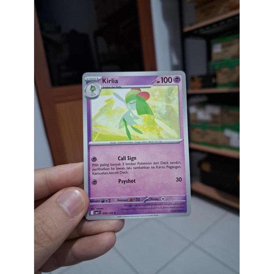 Kirlia Ma1 Pokemon Tcg Indonesia