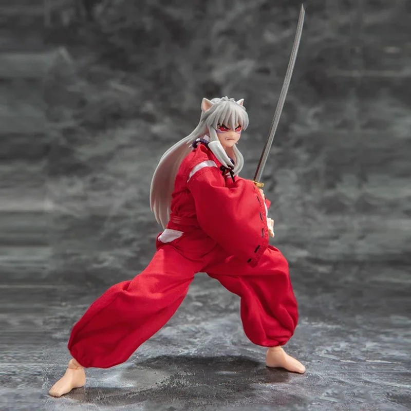 In Stock Anime-land Dasin/Great Toys/GT Inuyasha 1/12 16cm/6 Inch SHF/S.H.F PVC Action Figure Model