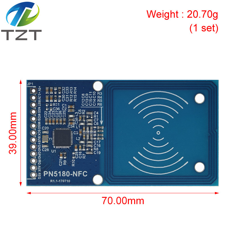 PN5180 NFC RF I Sensor ISO15693 RFID High Frequency IC Card ICODE2 Reader Writer For Arduino