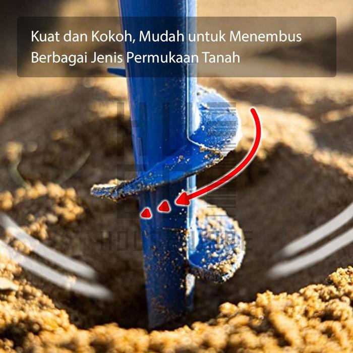 HUGO Kaki Pasak Penyangga Payung Tenda Taman Pantai