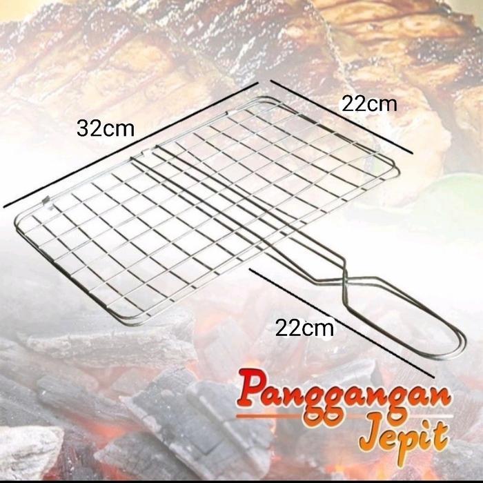 panggangan jepit ayam/panggangan jepit ikan/jepitan bakaran ayam ikan