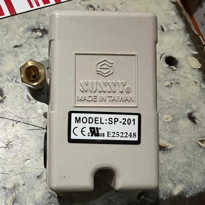 SUNNY TAIWAN OTOMATIS SWAN,PUMA,SHARK KOMPRESOR 1 LUBANG PRESSURE SWITCH