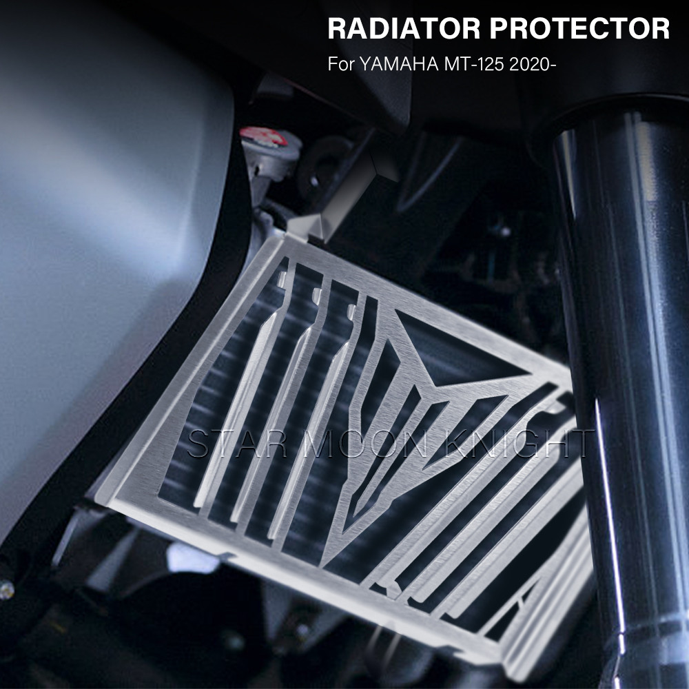 For Yamaha Mt-125 Mt125 Mt 125 2020 - Motorcycle Cold Robbery Guard Radiator Protection Guard Cover
