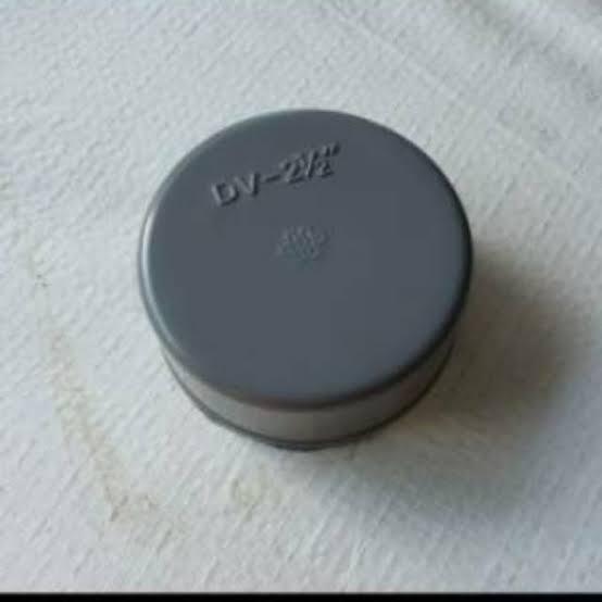 Dop pipa 2 1/2" 2.5 2,5 inch Tutup pipa pvc polos tanpa drat Dop Cap