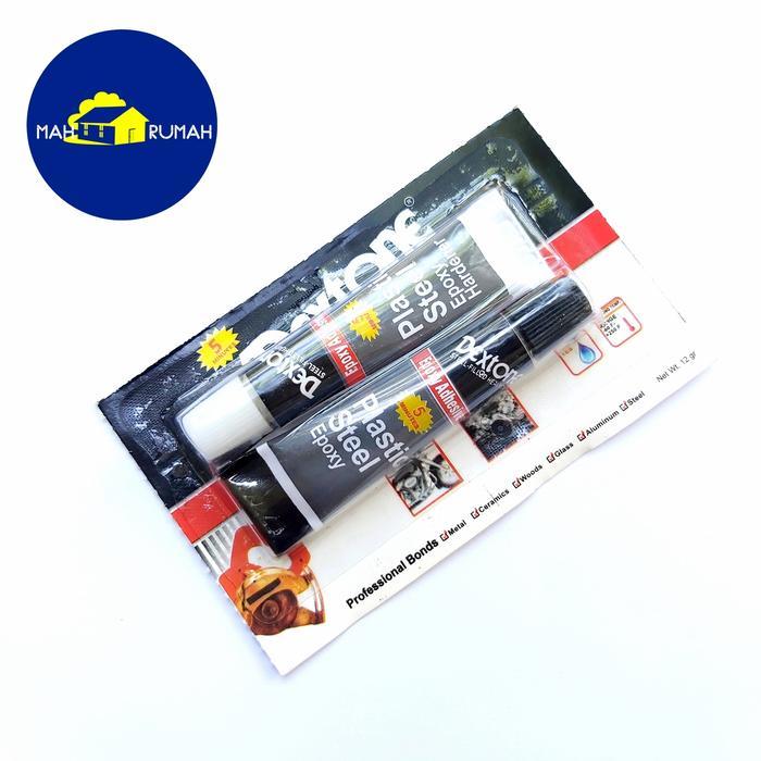 Lem Epoxy Dextone (5 menit) Besi Keramik Kayu Kaca Alumunium Metal