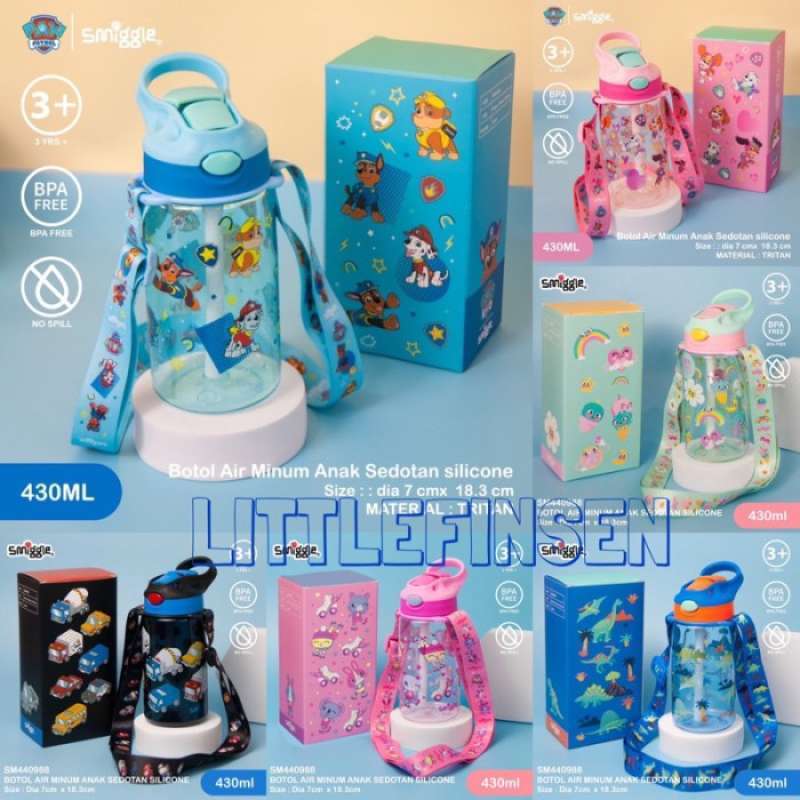 smiggle/botol minum anak/smiggle botol minum/botol smiggle 560ml