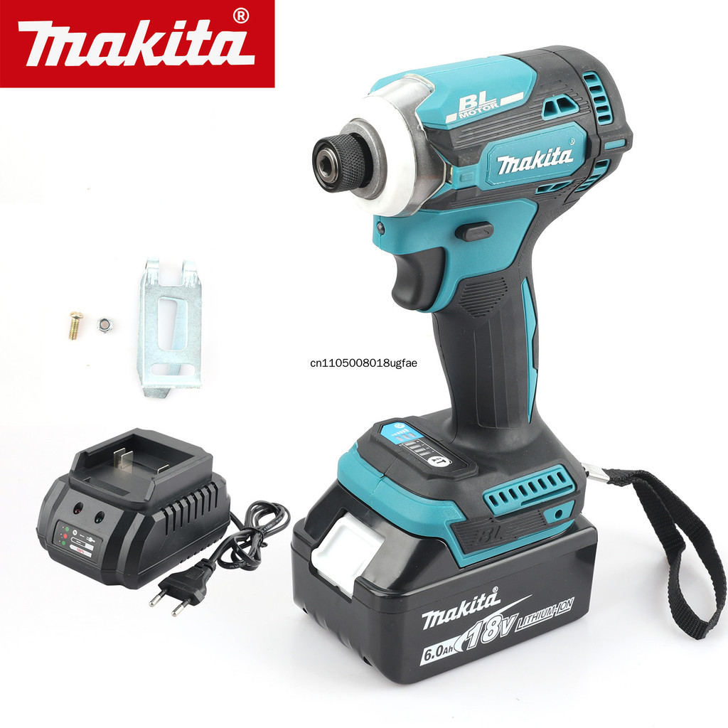 Makita 18V battery DTD171 cordless electric screwdriver power tool brushless motor impact driver