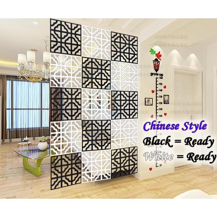 New VINTAGE 3D CHINESE STYLE TIRAI GANTUNG / PARTISI PENYEKAT RUANGAN