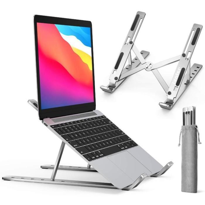LAPTOP STAND HOLDER / DUDUKAN LAPTOP FOLDABLE / STAND LAPTOP ALUMINIUM / LAPTOP STAND TABLET STAND