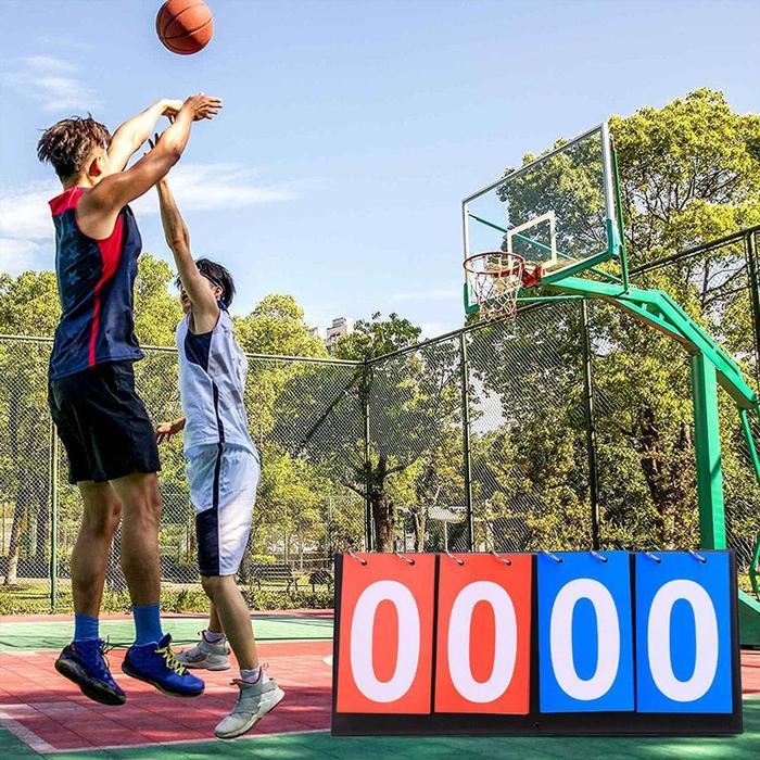 35CM Papan Skor Portable Papan Skor Permainan Papan Skor Futsal Volly Badnton