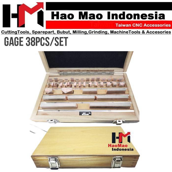 Block Gauge 38Pcs/Set 1 grade 0 grade Caliper Block gauge ERNZ
