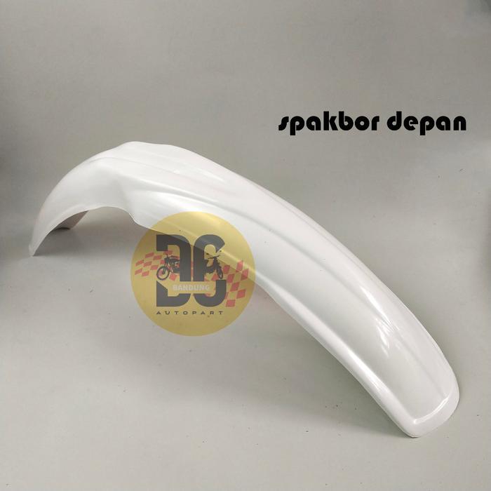 SPAKBOR FENDER DT125 TRAIL VINTAGE DT 125 YAMAHA PUTIH