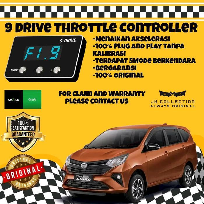 9 Drive Throttle Controller Daihatsu Sigra Series 9Drive Piggback Remap Ecu