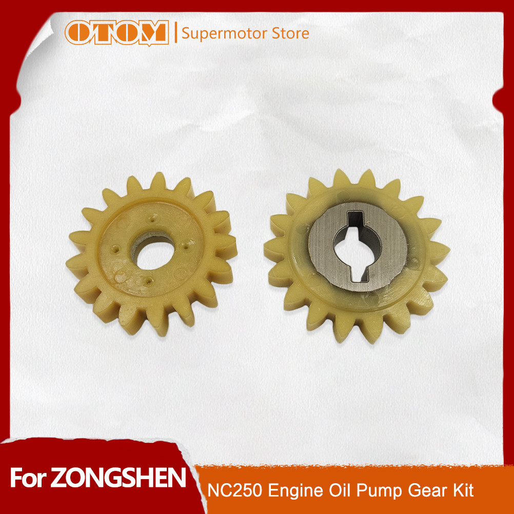 OTOM Motorcycle Oil Pump Bridge Teeth Gear Kit For ZONGSHEN NC250