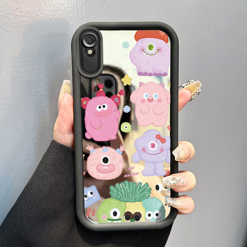 Casing Hp Xiaomi Redmi 9A Redmi 9i Redmi 9T Redmi 9 Power Case HP Casing pola Monster kartun Kartun 
