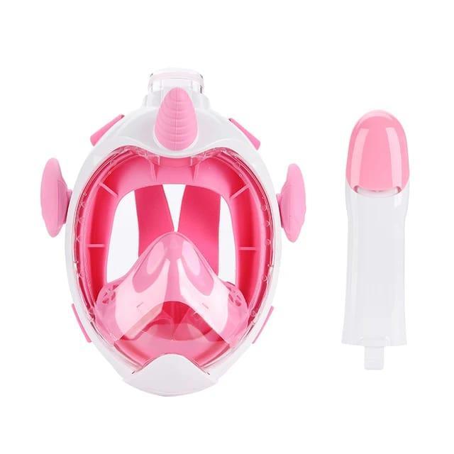 Masker Snorkeling Anak Full Face Scubagear - Mask Snorkeling Tbk