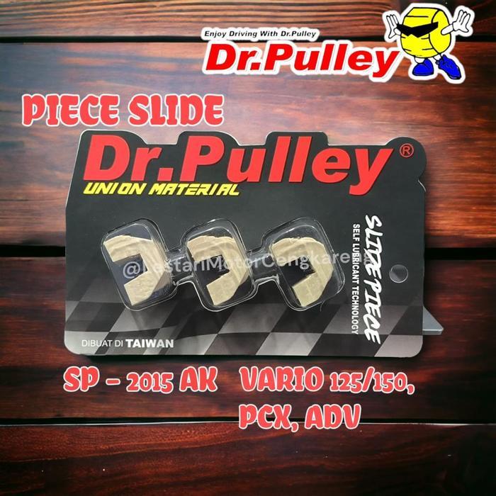 Scarlet - Piece Slide Racing Vario 125 150 Adv 150 Sp-2015 Ak Asli