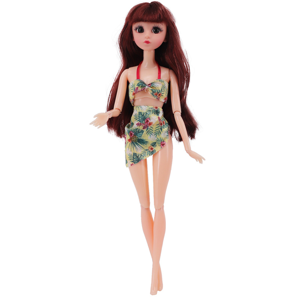 Barbies Bikini Doll Clothes Dress Sexy Swimsuit for 11.8 inch Barbies Doll 30 Cm Baby Girl 1/3 BJD B