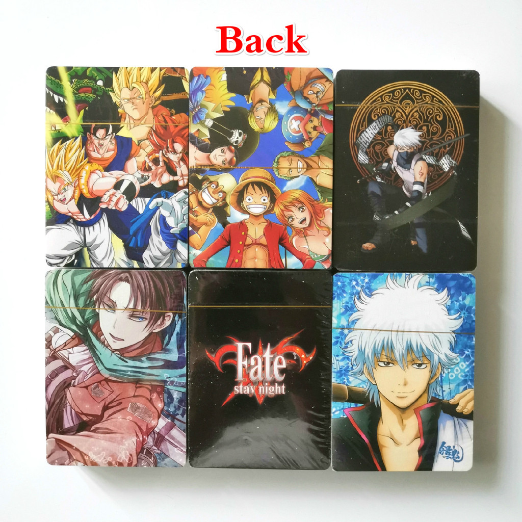 27 Styles Fate ONE PIECE Pikachu Anime Poker Toys Hobbies Hobby Collectibles Game Collection Cards