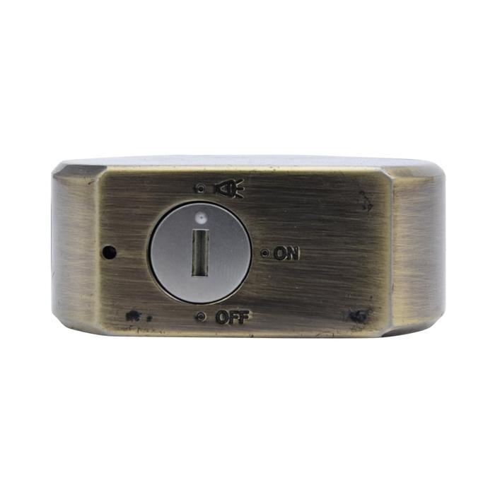 Krisbow Gembok Kuningan Dengan Alarm Original