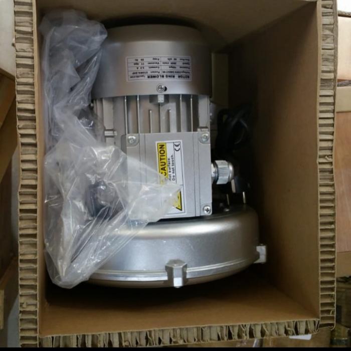 Ring Blower Tambak Aerator Ipal Vortex Blower Rotor 0.5Hp 370Watt