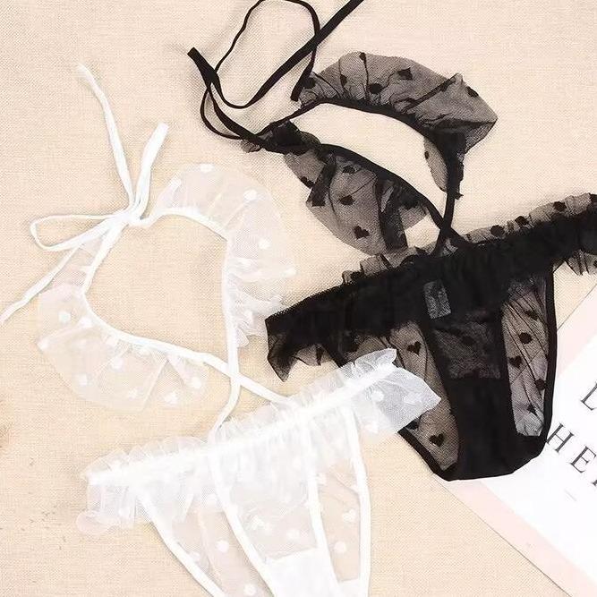 PRIVASI AMAN CD WANITA / PAKAIAN DALAM WANITA / CELANA DALAM WANITA TALI MESH HOLLOW 5C031