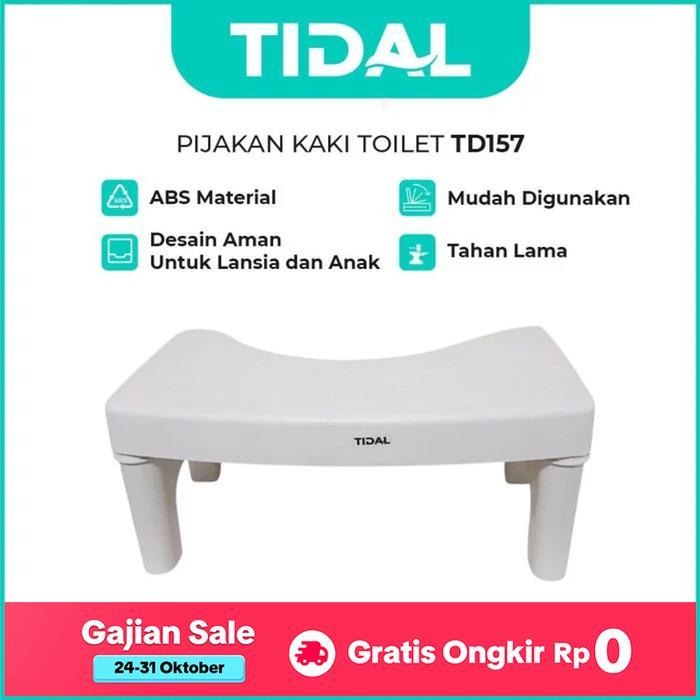 Tidal Kursi Bangku Pijakan Kaki Toilet / Kloset Duduk Tidal Td157