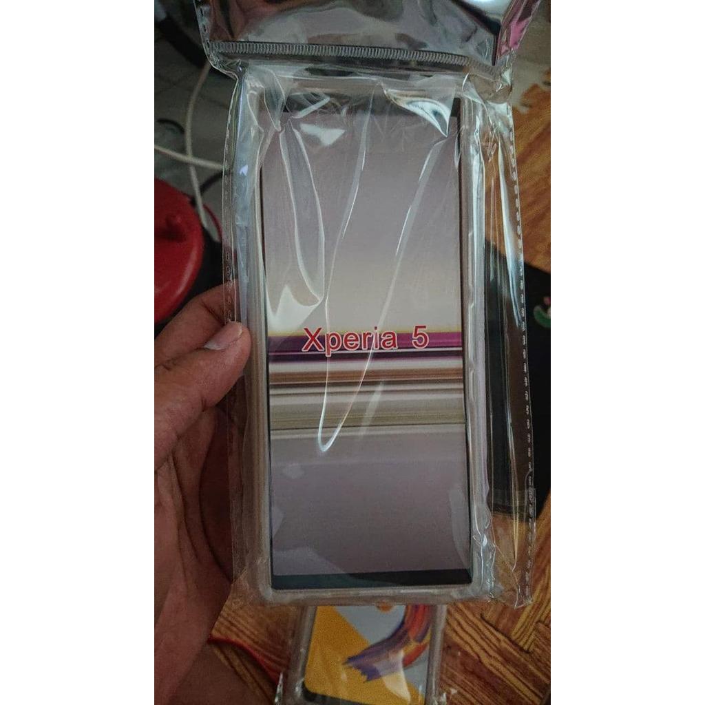 Softcase Case Anticrack Anti Crack Sony Xperia 5 Bening Clear