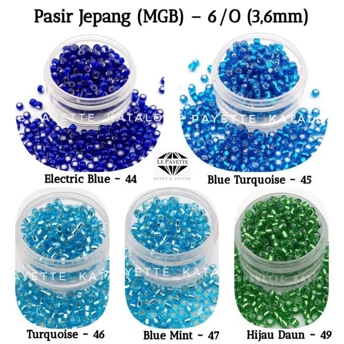 PAYET PASIR MGB/JEPANG BESAR 6/O (Blue Electric 44) & (Black 748)