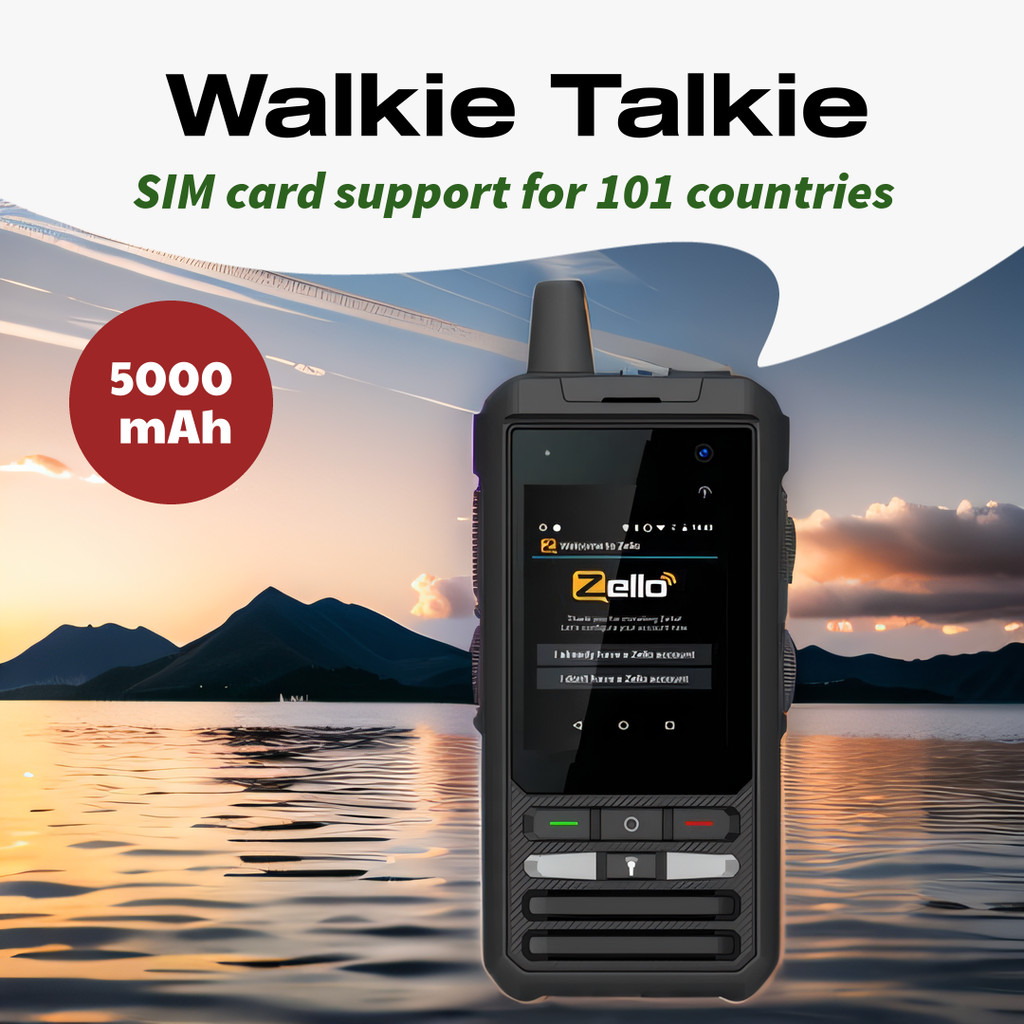 ZELLO POC 4G waterproof walkie-talkie IP68 Global national walkie-talkie public network mobile outdo